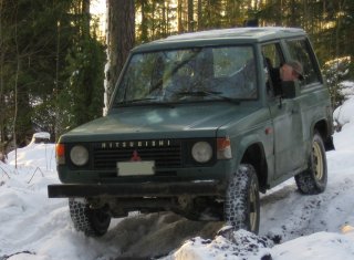 Pajero hetke&auml; ennen myynti&auml;